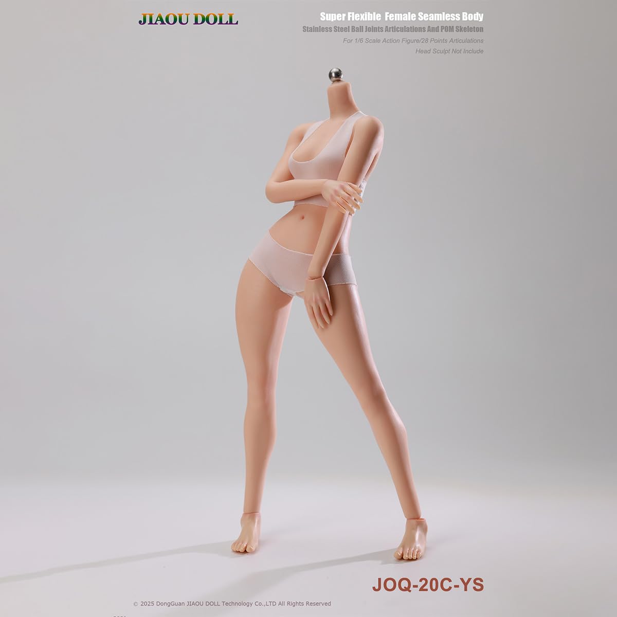 Amazon.co.jp: HiPlay JIAOUDOLL 1/6 女性 素体 シームレス素体 ヘッド